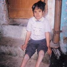 Dheeraj, 8 Jahre alt